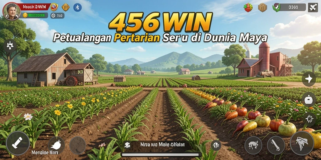 Screenshot menampilkan gameplay seru dari 456WIN dalam bertani.