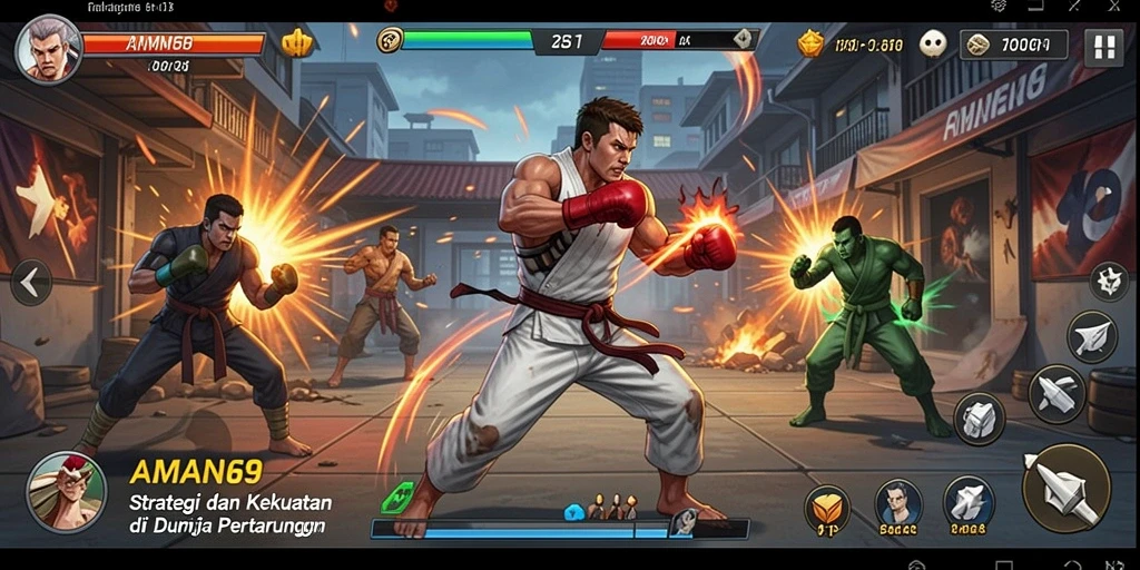 Gameplay seru dan strategi mendalam dalam AMAN69.