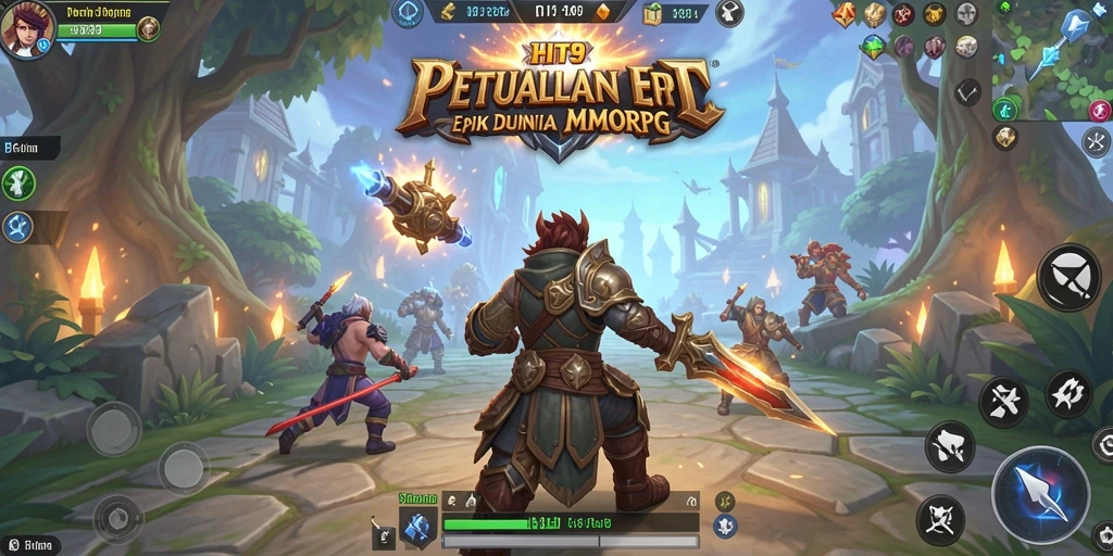 Gameplay seru dengan grafis menakjubkan di HIT9.