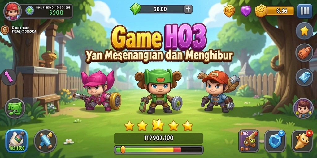Screenshot gameplay HO3 yang menarik dan seru.