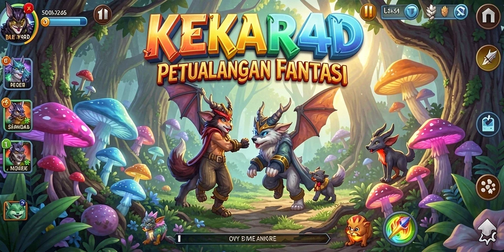 Tampilan gameplay KEKAR4D yang menegangkan dan penuh aksi.