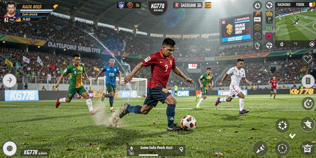Gameplay dinamis dan seru dalam KG778.