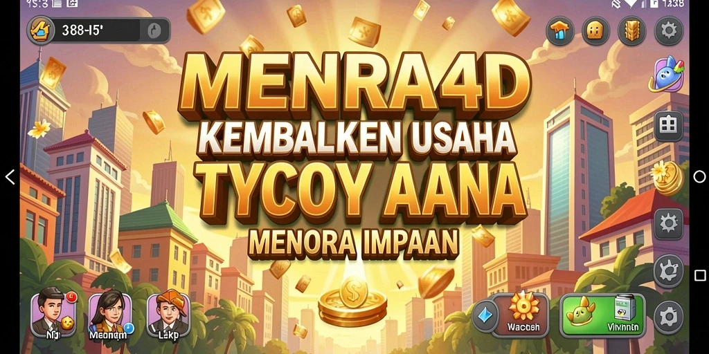 Tampilan permainan yang menarik dan menantang di MENARA4D.