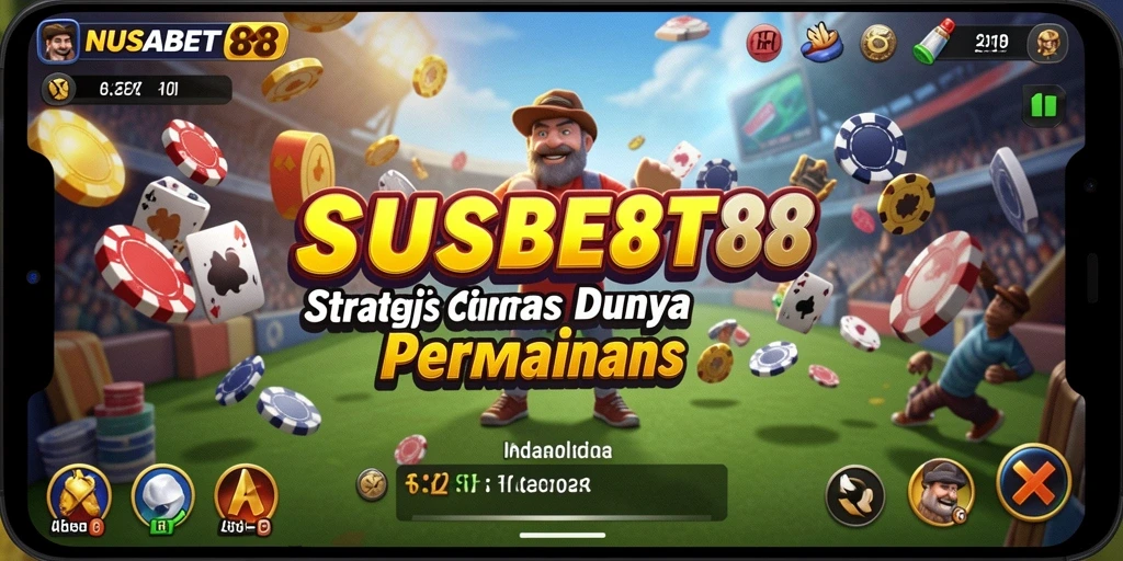 Tampilan action-packed gameplay NUSABET88 dengan strategi mendalam.