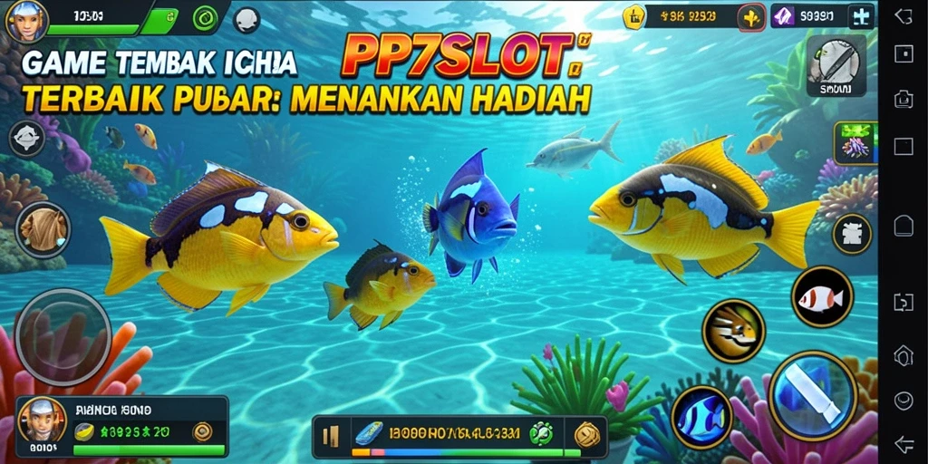 Gameplay menarik PP7SLOT dengan aksi tembak ikan yang seru.