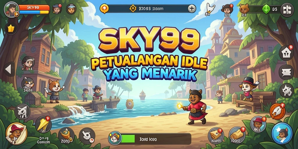 Tampilan menarik dari gameplay SKY99 yang penuh petualangan.