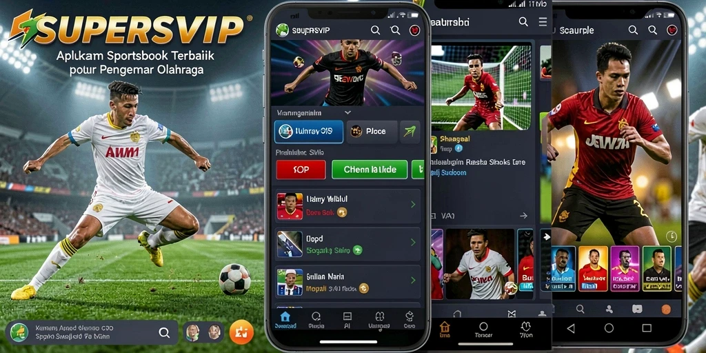 Tampilan gameplay seru dari SUPERSVIP dalam taruhan olahraga.