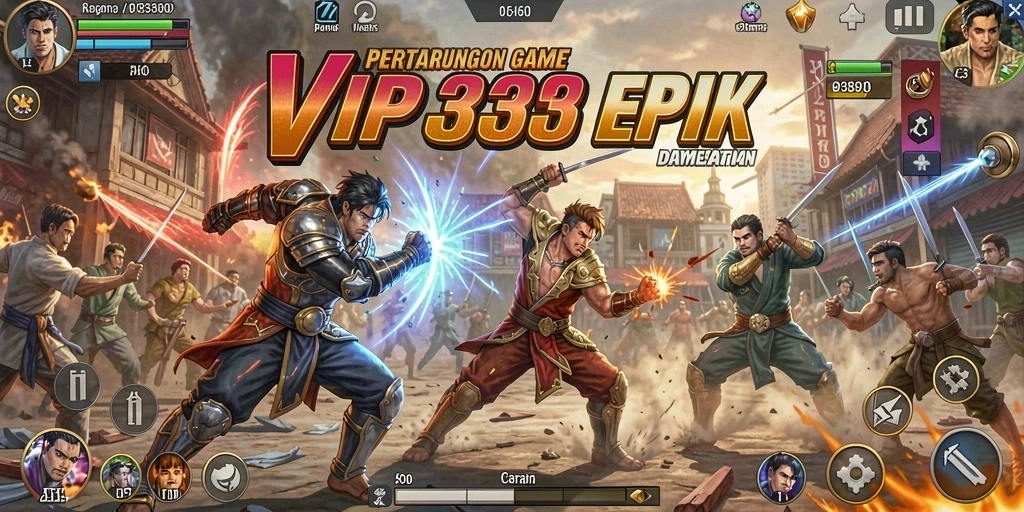 Tampilan aksi intens dalam gameplay VIP333 yang mendebarkan.