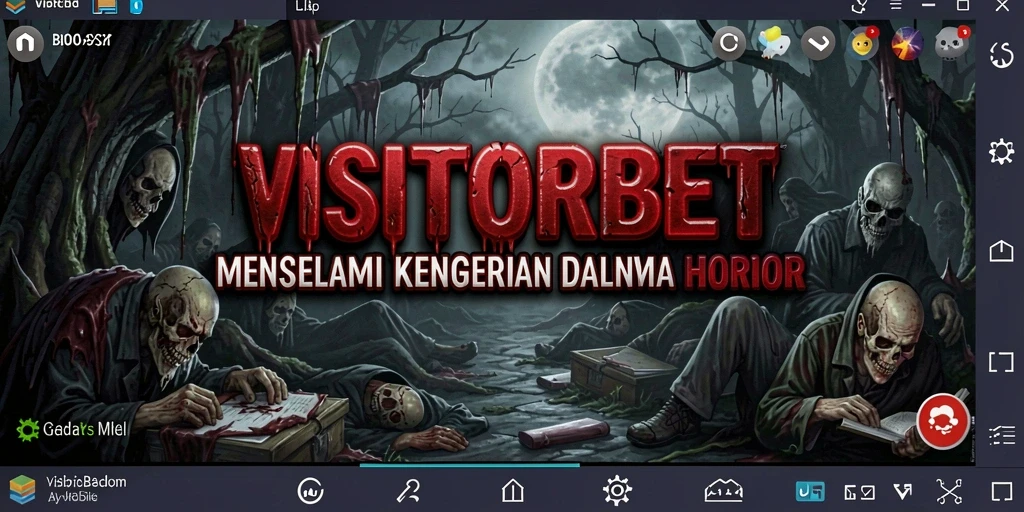 Gameplay menakutkan di VISITORBET dengan suasana mencekam.